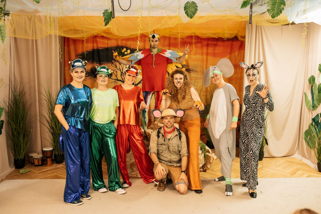 Teatr Rodzica podczas Rodzinnego Pikniku Pod Kasztanem