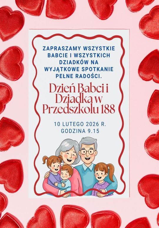 Dzień Babci i Dziadka w Przedszkolu 188 - dzieci przygotowują występy