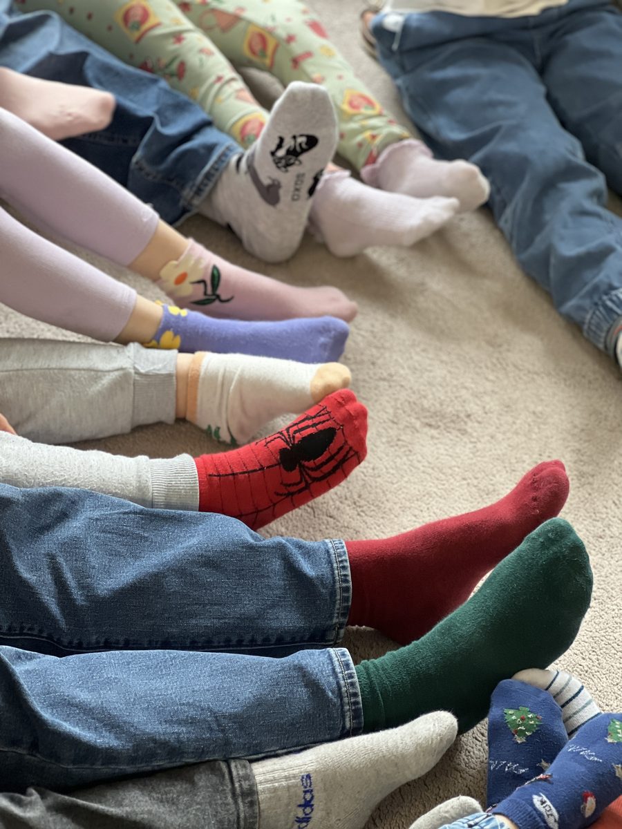 Dzień Kolorowej Skarpetki w Przedszkolu Specjalnym nr 188